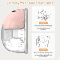 Breastfeeding pump electric model featuring digital-style controls for convenient operation
