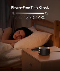 Dimmable Night Light White Noise Machine For Bedroom