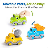 Dinosaur track car with mist-style spray feature