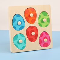 Dinosaur Egg Color Matching Puzzle for toddlers to enhance cognitive learning and color recognition
