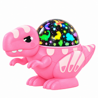 Dinosaur light projector for kids featuring colourful star projections and a playful dinosaur design.