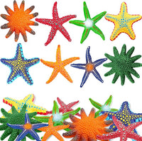 16 Pieces Diving Pool Toys Colorful Starfish And Fish