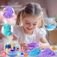 DIY mermaid night light kit with remote control and color modes