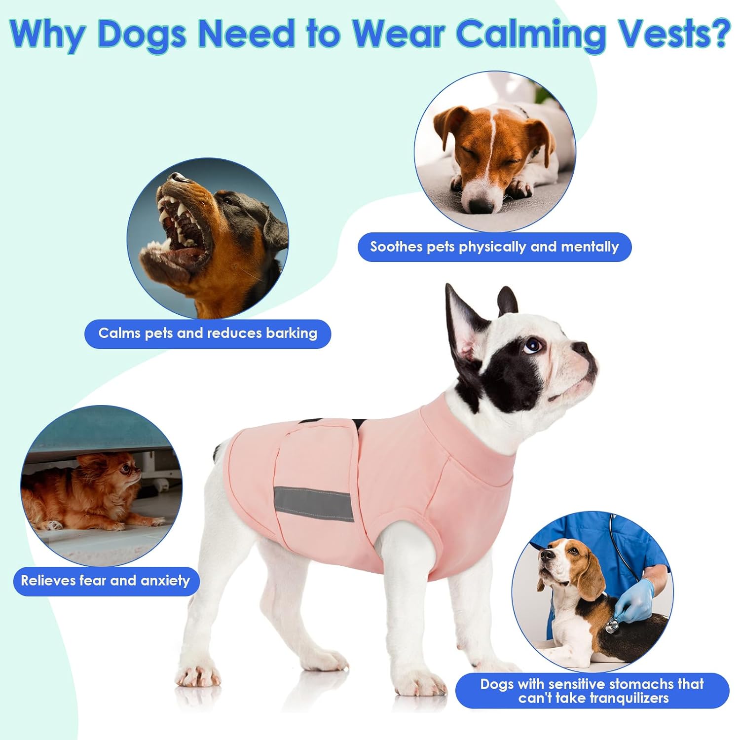 Dog Belly Cover Apparel with Soft Fabric Construction