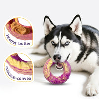 Dog bone chew toy set with three nylon pet toys