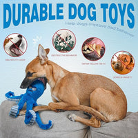 dog boredom relief chew toy with crinkle sound
