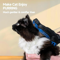 Two-pack grooming glove set for dogs and cats
