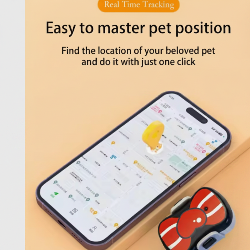 Smart collar device for dogs and cats