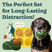 dog enrichment slow feeder toy for boredom relief
