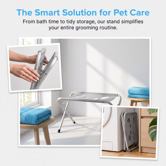 Dog Grooming Hammock with Adjustable Leg Openings