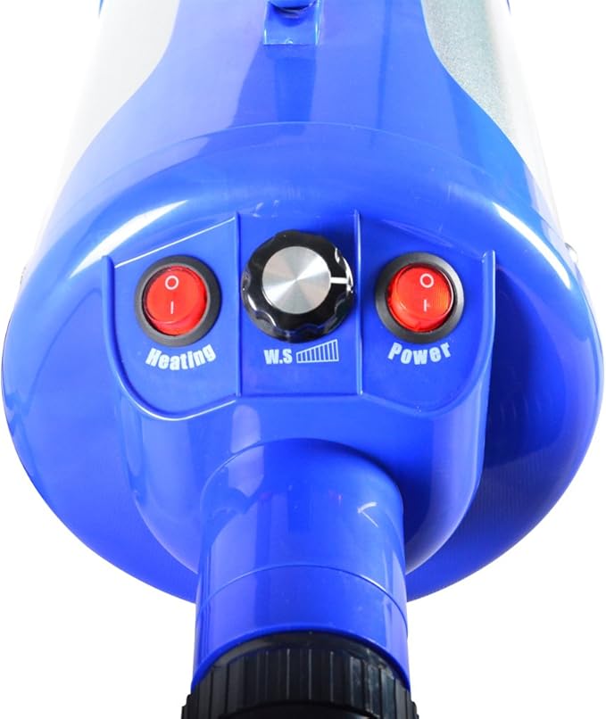 dog hair force blower blue professional grooming dryer