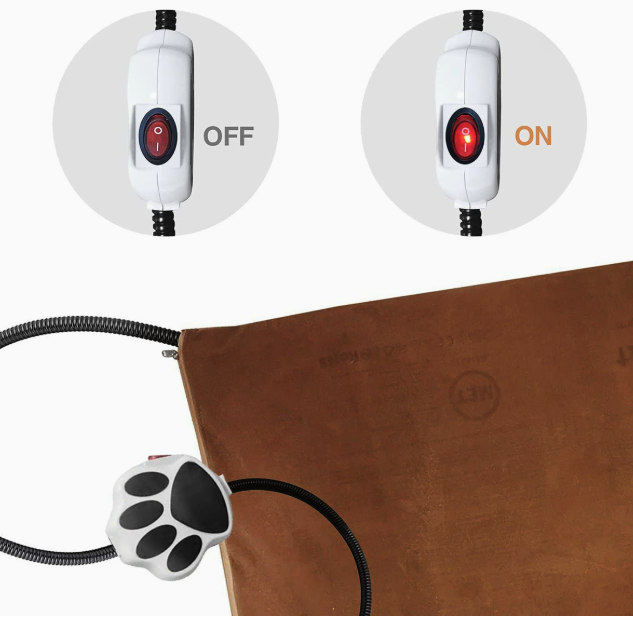 Dog Heating Pad with Constant Temperature Design