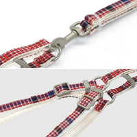 Dog leash with matching treat bag for carrying pet snacks