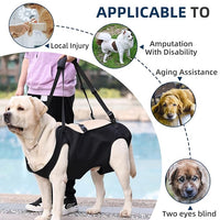 Dog Lift Harness for Assisted Walking and Mobility Support