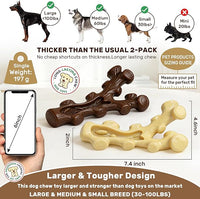 Bone-shaped dog play toy with textured surface
