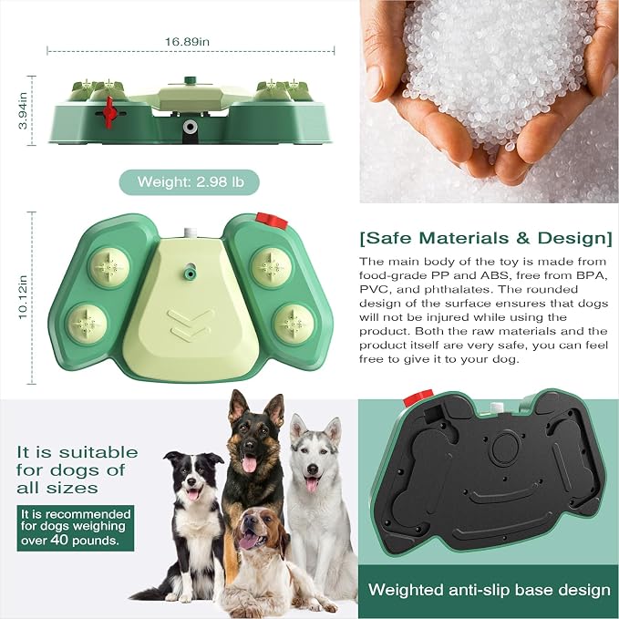 Dog Sprinkler Toy for Garden and Backyard Water Play