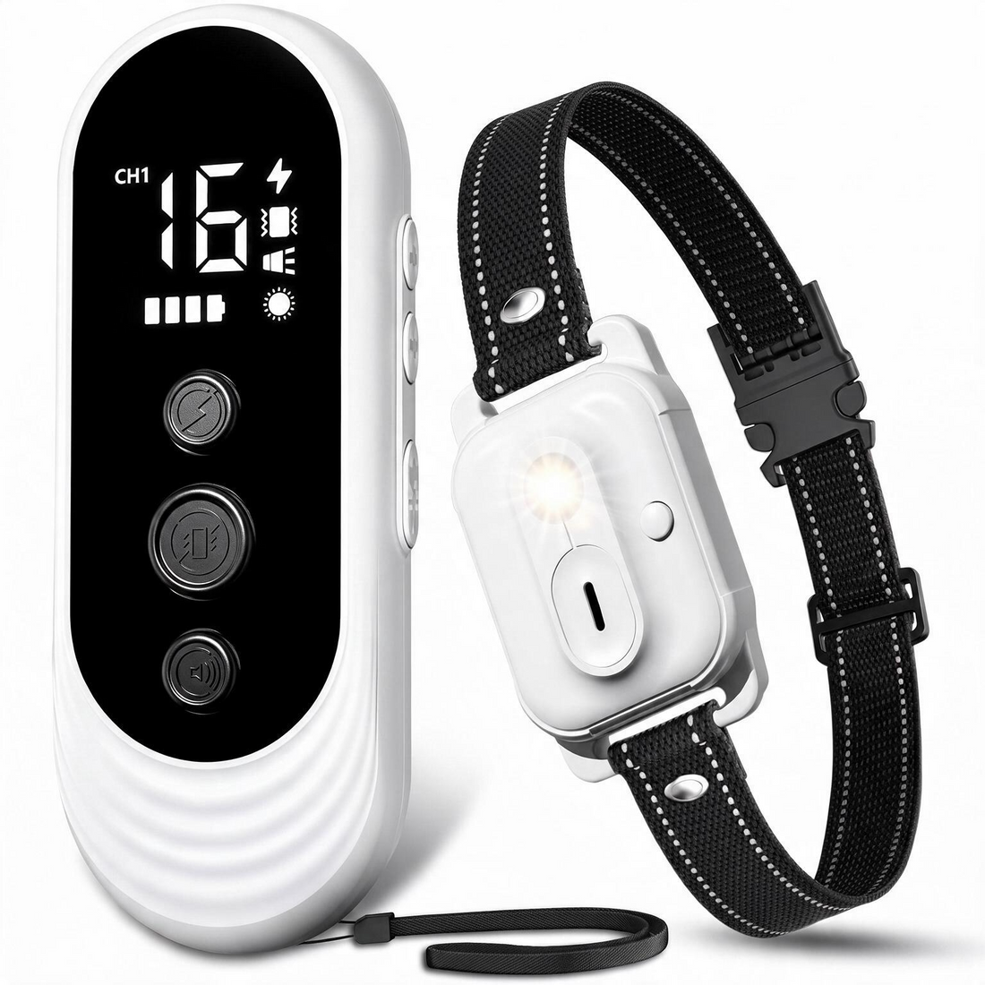 Remote Dog Training Collar with Beep and Vibration Functions