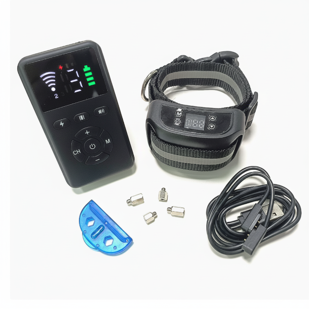 Remote Dog Training Collar with Wireless Controller