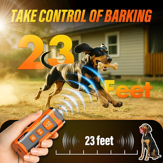Dog Training Device with 6 Adjustable Training Modes