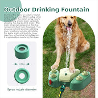 Dog Water Play Toy with Sprinkler and Drinking Function