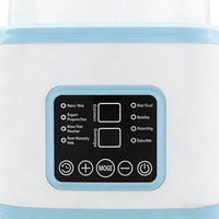 Double feeding bottle warmer for baby milk and formula bottles