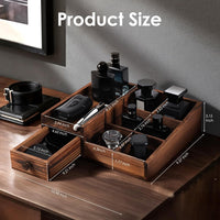Dresser storage organizer for perfume accessories and everyday essentials
