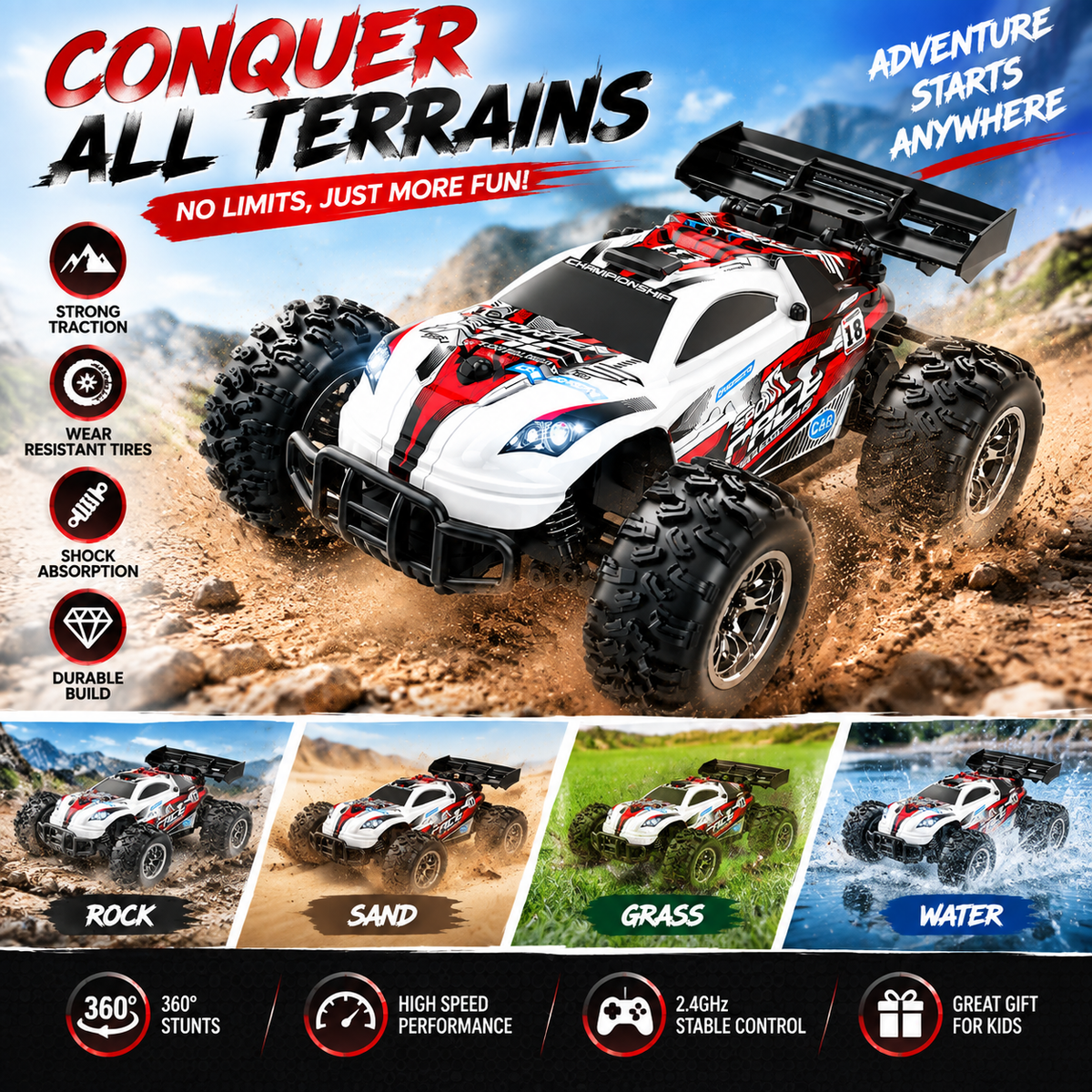 Drift RC racing car toy