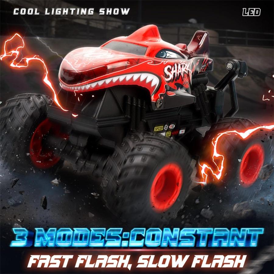 RC stunt car with drift-style movement