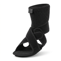 Front view of 2-pack drop foot brace with arch support for left and right foot, improving walking stability and foot drop relief