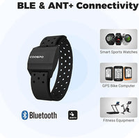 Dual band heart rate monitor compatible with Bluetooth and ANT devices