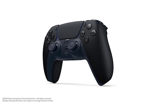 PlayStation DualSense™ Controller featuring Haptic Feedback and Adaptive Triggers for an immersive gaming experience.