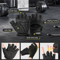 Durable lightweight CrossFit gym gloves for heavy training sessions