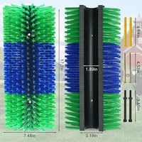 Durable Livestock Scratching Brush for Farm Use – Easy to Install and Clean
