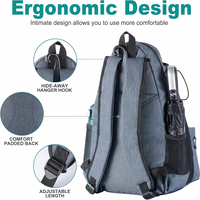 Durable Tennis Backpack with Multiple Pockets for Accessories