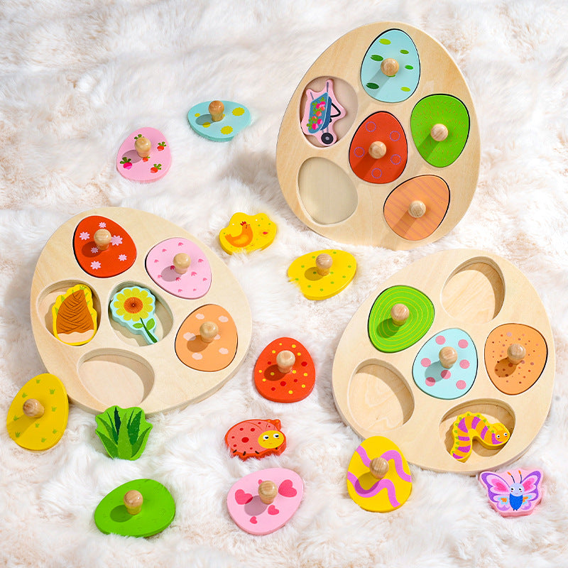Early childhood educational toy to improve problem-solving and fine motor skills