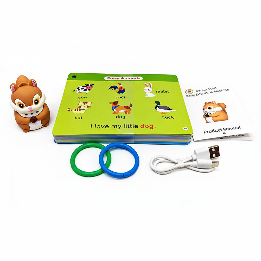 Early education reading machine for kids word and vocabulary learning