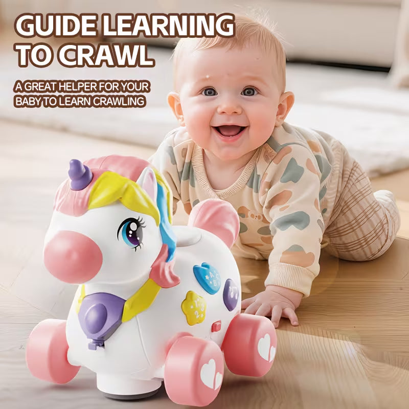 Early learning musical toy for toddlers with sounds, lights and hands-on play activities
