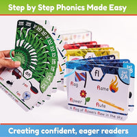 Early Literacy Phonics Cards For Kindergarten