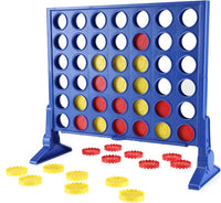 Connect 4 board game box for family entertainment