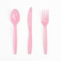 Easter party supplies with 9" and 7" plates, cups, napkins, and spoons for celebrations