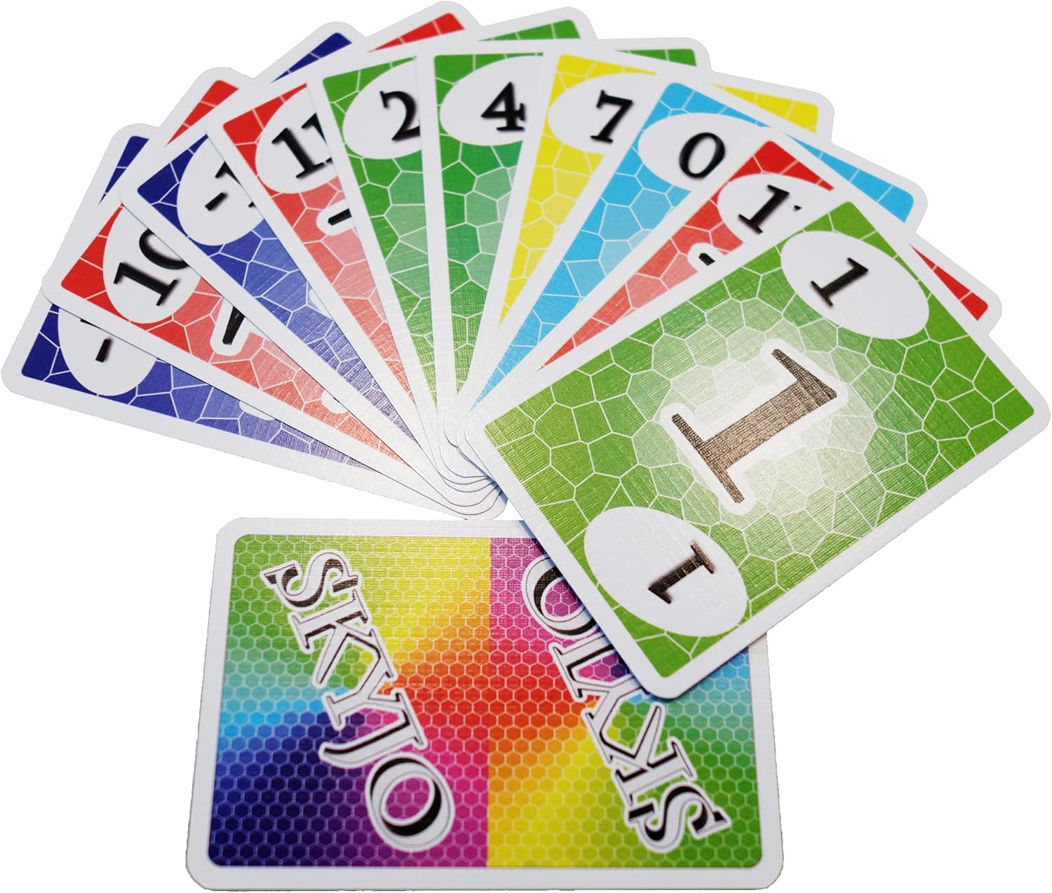 Easy learning card game for kids and adults