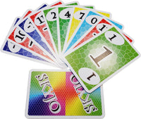 Easy learning card game for kids and adults
