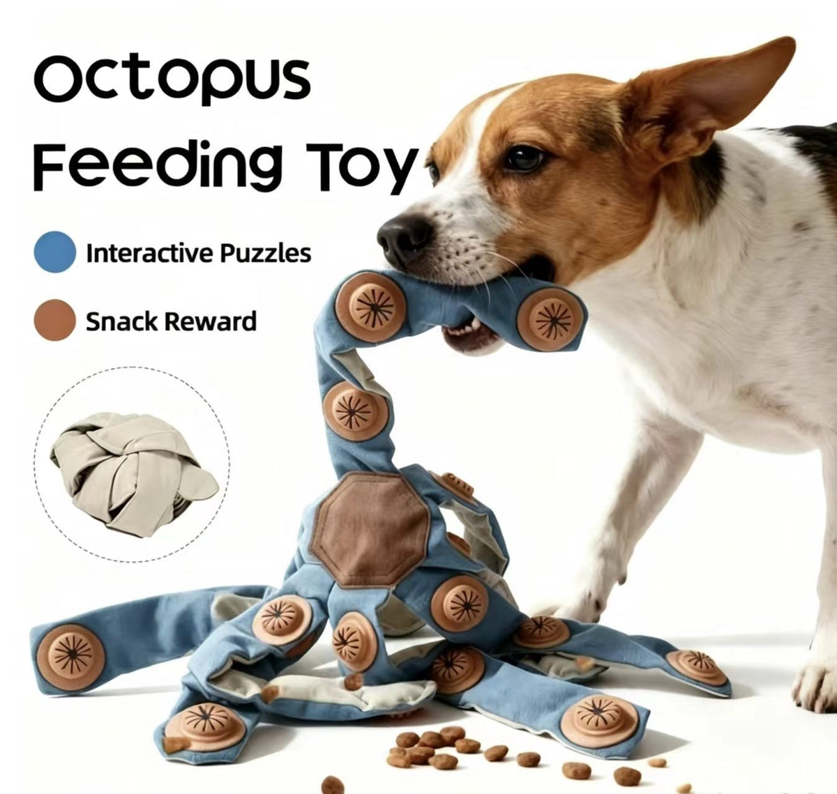 Easy-wash dog toy designed for regular play sessions