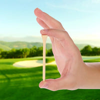 Eco-friendly biodegradable bamboo golf tees for sustainable play