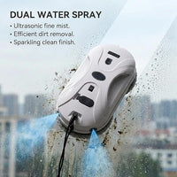 Automatic window cleaner with edge detection technology