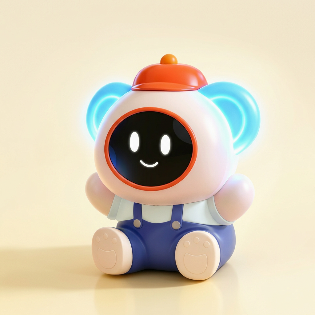 Educational AI robot toy for children with interactive learning activities