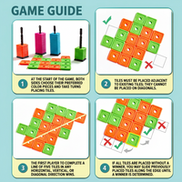 Educational backgammon game for kids and adults