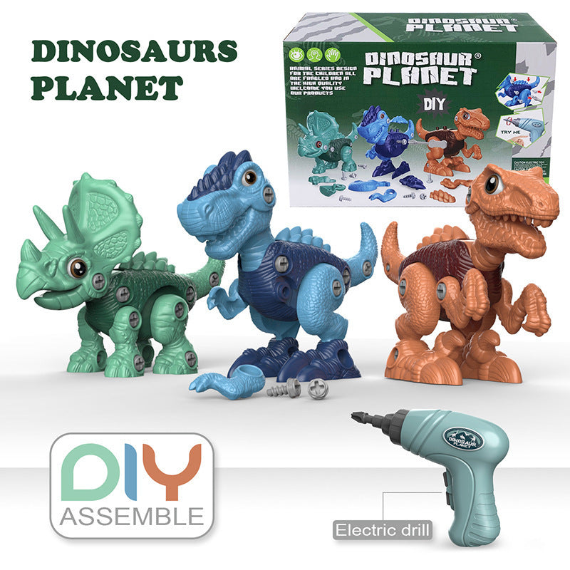 educational dinosaur building toy improving motor skills
