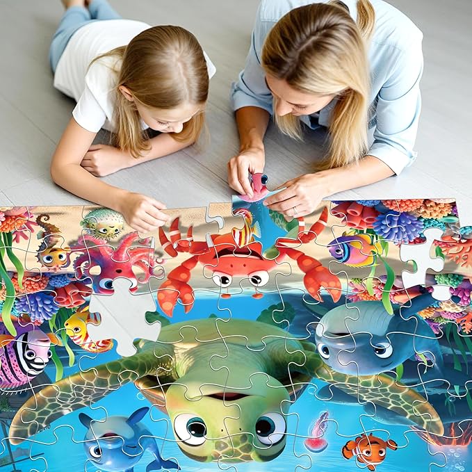 Educational Jumbo Puzzle For Preschool Kids