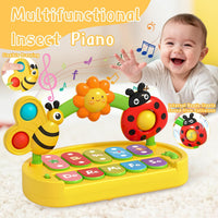 Educational piano toy for baby 3 6 9 12 18 months